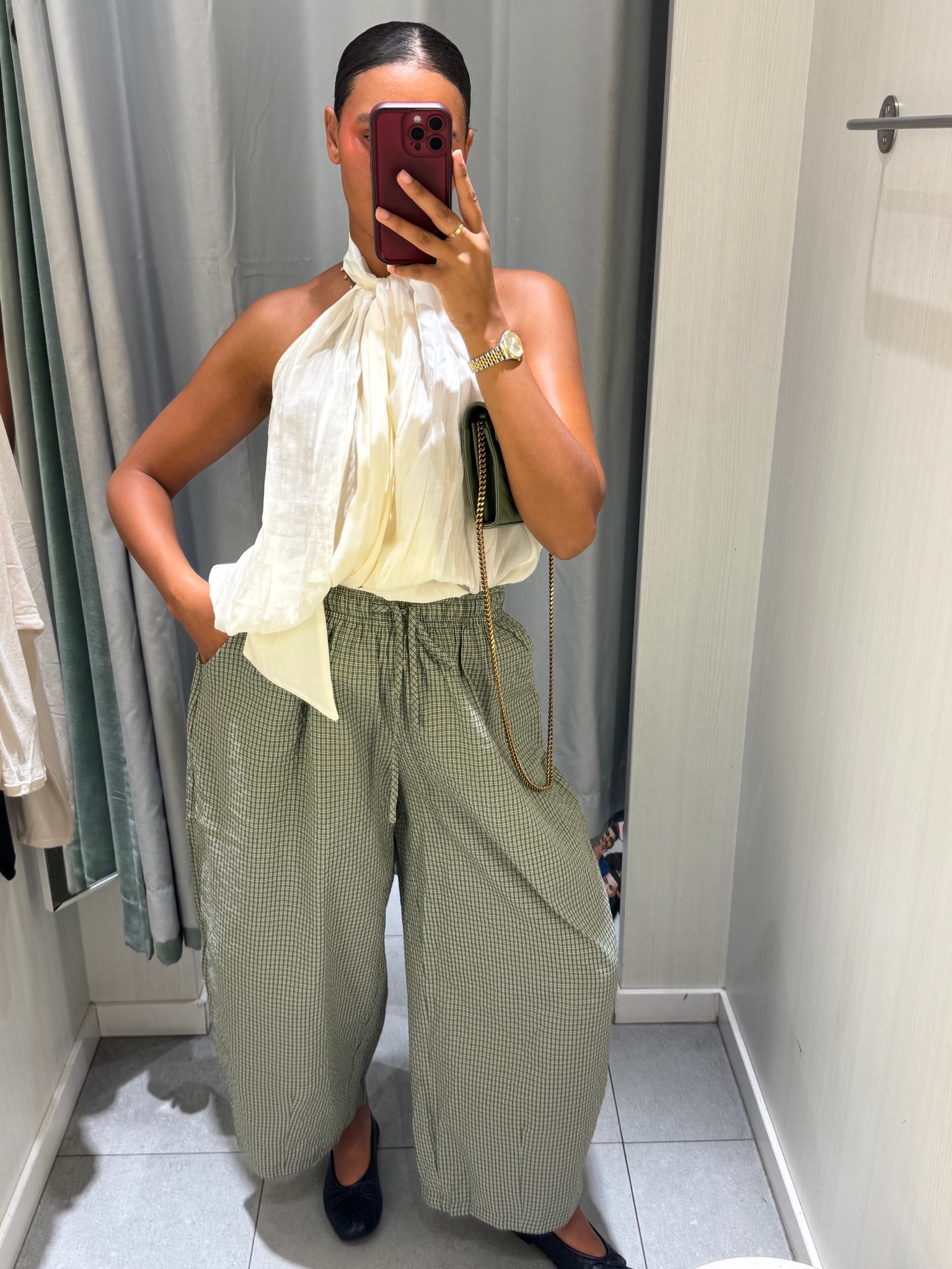 Pantalon ballon kaki